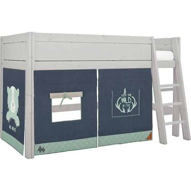 Lifetime Kids Luxury Semi-High Sleeper Bed  - Lifetime Greywash
