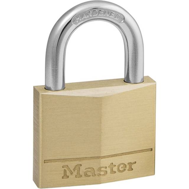 Masterlock Solid Brass Padlock 40mm Standard