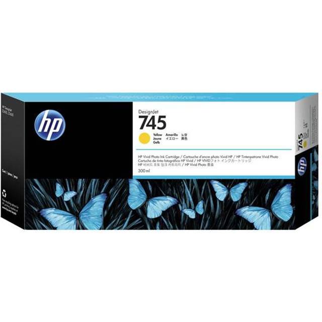 Bläckpatron HP 745/F9K02A 300 ml original gul