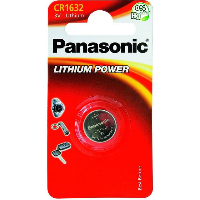 Panasonic CR1632 Coin Cell Battery | 1 Pack