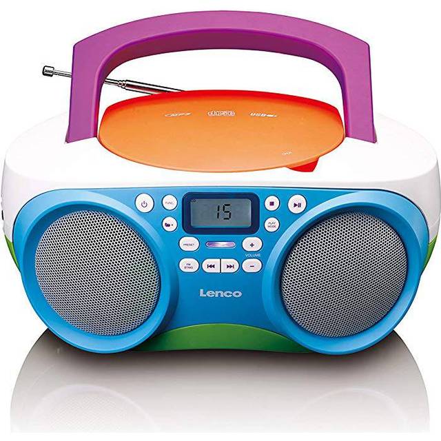 Lenco SCD-41  Boombox / ghettoblaster (CD, USB, MP3, FM radio)