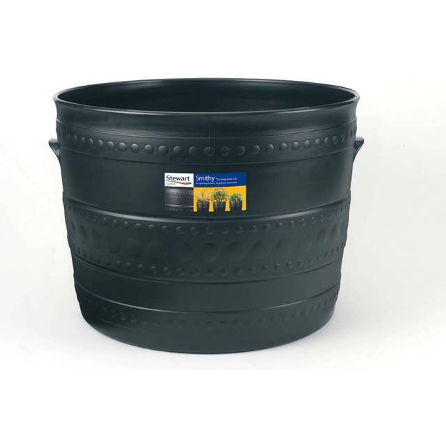 Stewart Garden Patio Tub - 35cm - Gun Metal (2558036)