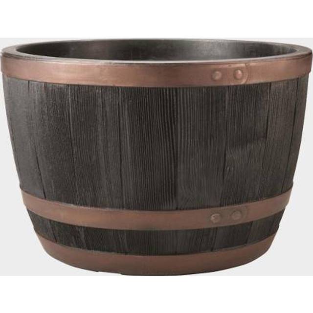 Stewart 40cm Blenheim Half Barrel Pewter
