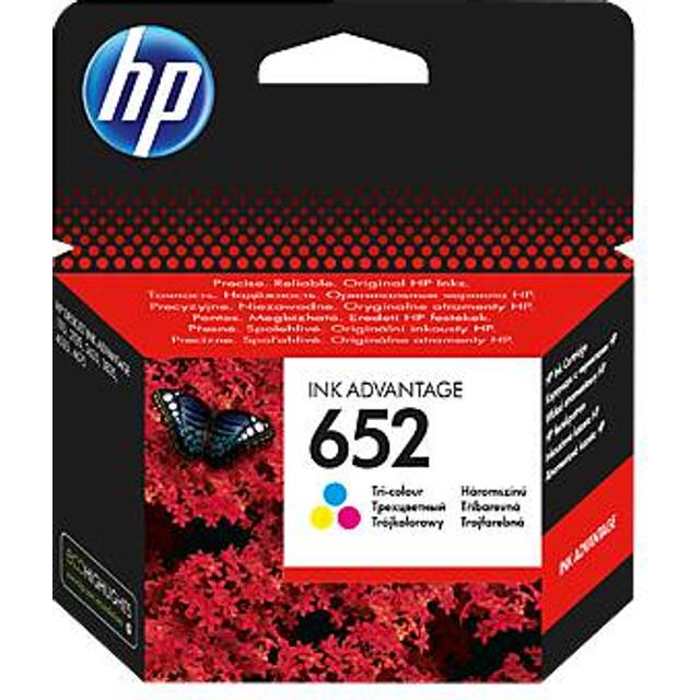 HP bläckpatron 652 original färger C,Y,M 5 ml