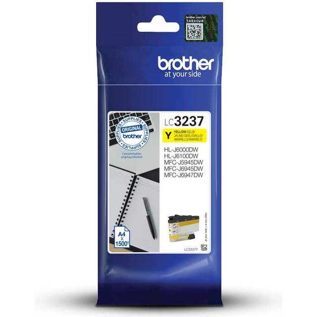BROTHER LC-3237Y Yellow Ink 1500 pages