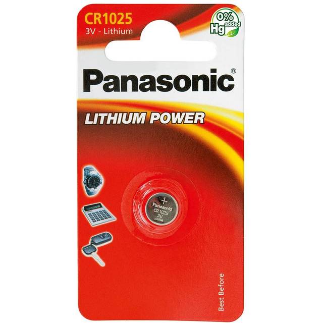 104683 - Battery Panasonic CR1025EL/1B Lithium Power, 104683 - Promotional item