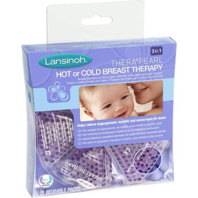 Lansinoh Therapearl 3-in-1 Breast Therapy Breast Pads Hot & Cold 2 Pack