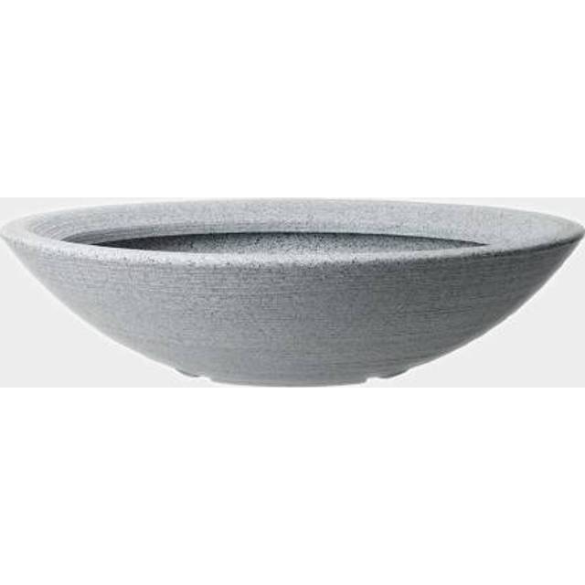 Stewarts Garden 60cm Varese Low Bowl Alpine Grey (4110077)