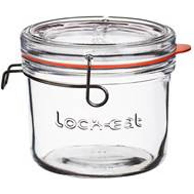 Luigi Bormioli Lock-Eat Jar 500 ml Storage Container Kitchen Glassware - XL