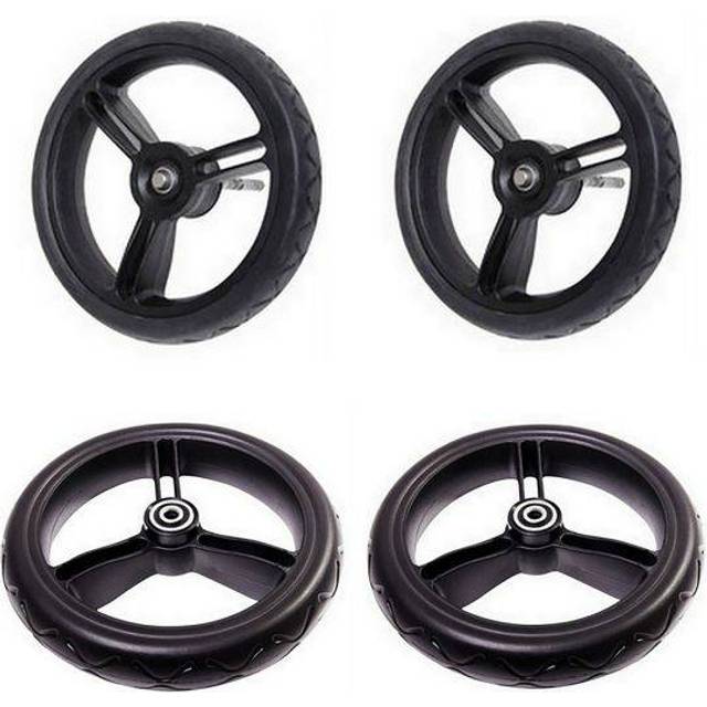 Mountain Buggy 10 inch Aerotech Wheel Set for 2017+ Duet-Black (2022)