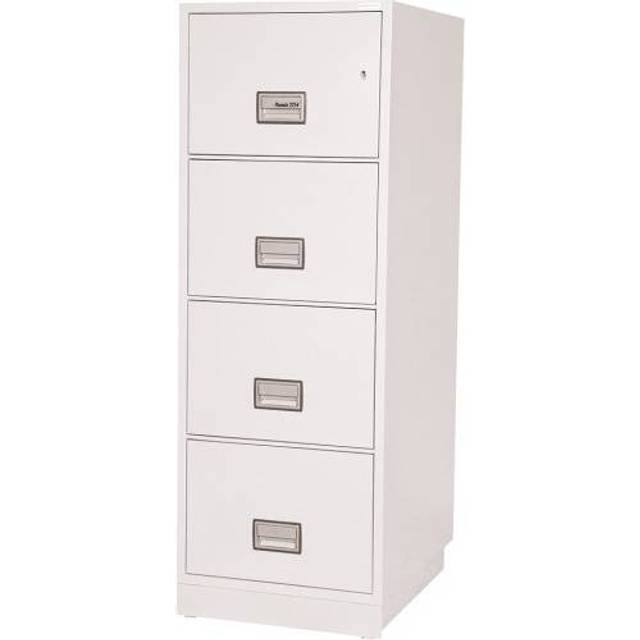 Phoenix World Class Vertical Fire File Fs2254k 4 Drawer Filing Cabinet With Key Lock