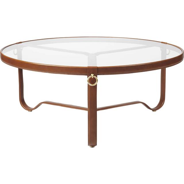 Gubi - Adnet Soffbord 100 Cm - Tan