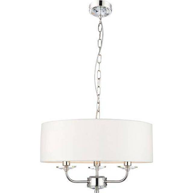 Vogue Katarina 3 Light Ceiling Light - Brass
