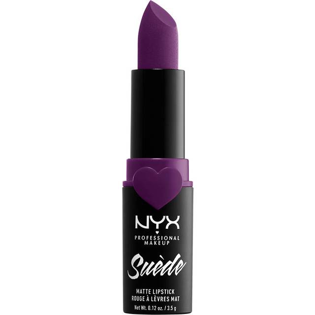 NYX PROFESSIONAL MAKEUP, matt läppstift, Suede Matte Lipstick, nyans: Stfu, 3,5 g