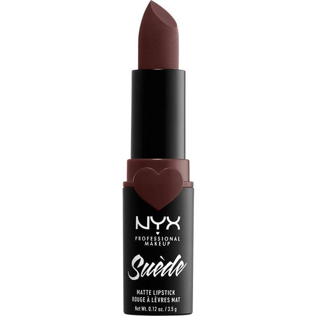 NYX PROFESSIONAL MAKEUP, matt läppstift, Suede Matte Lipstick, nyans: Cold Brew, 3,5 g