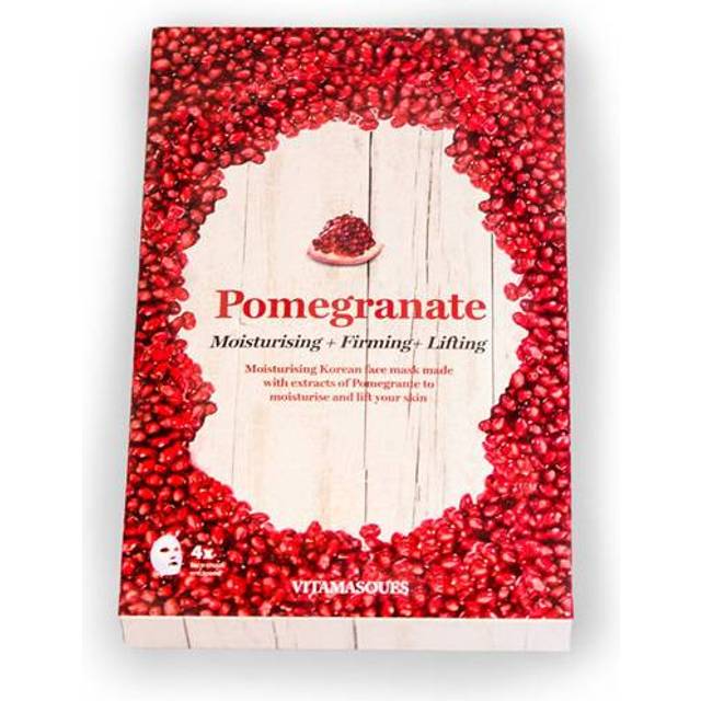 Vitamasques Face Mask Pomegranate 4-pack