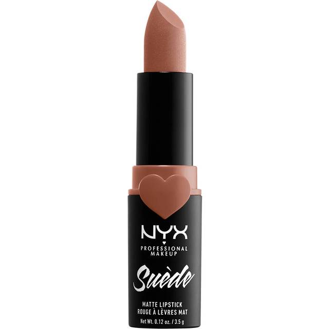 NYX PROFESSIONAL MAKEUP, matt läppstift, Suede Matte Lipstick, nyans: Fetish, 3,5 g