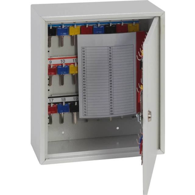 Phoenix Deep Key Cabinet KC0301E 50 Hook with Electronic Code Lock