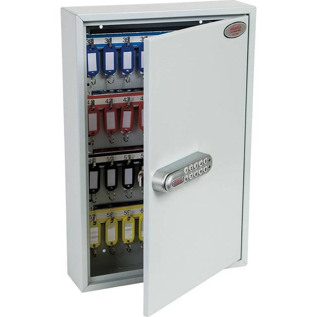 Phoenix Commercial Key Cabinet KC0602N 64 Hook with Electronic Lock