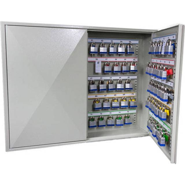 Phoenix Safe Deep Plus & Padlock Key Cabinet KC0503E 50 Hook with Electronic Cod