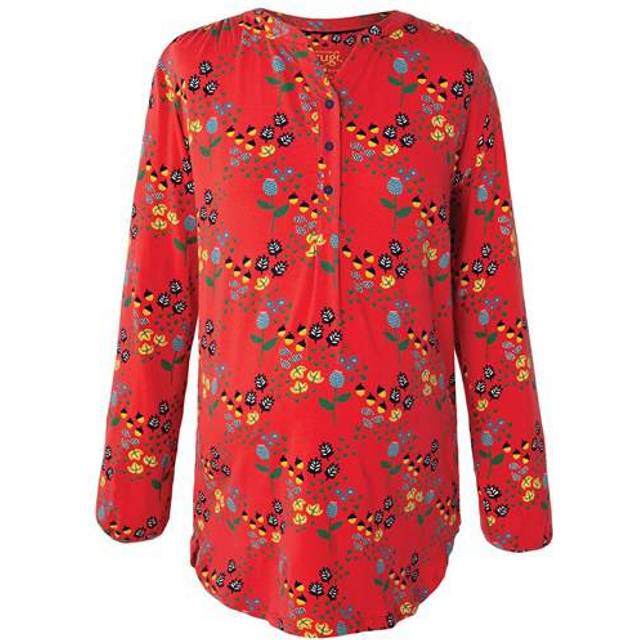 Frugi - Red Floral Blus - Röd