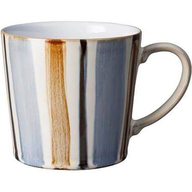 Denby - Blue Stripe Mugg Stor 40 cl Blå
