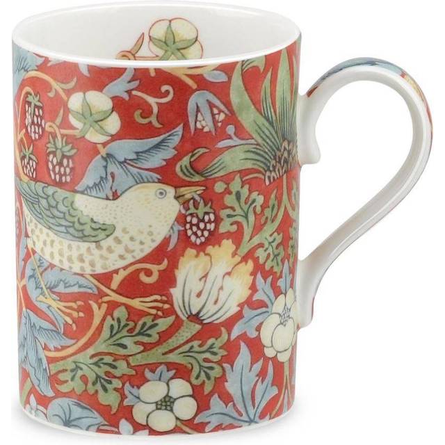 Portmeirion Strawberry Thief Mug, 0.35L Blue
