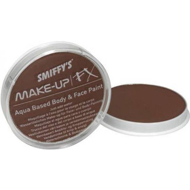 Water Based FX Face and Body Paints by Smiffys 16ml Light Brown