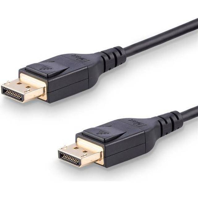 StarTech.com 2 m Black DisplayPort 1.4 Cable