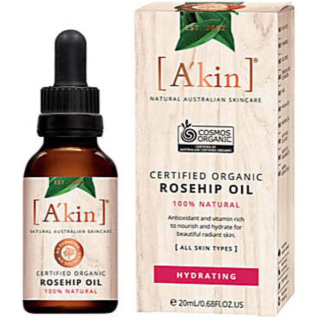 A'kin Certified Organic Rosehip Oil (Hydrating) 20ml