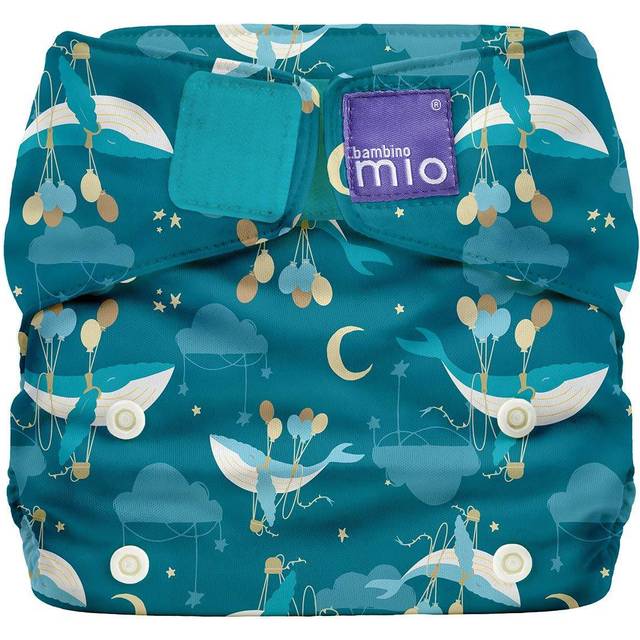 Miosolo All-in-One Reusable Nappy by BAMBINO MIO blue