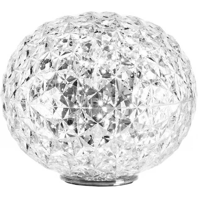 Kartell Planet Bordslampa Led Ø33cm Kristall - Bordslampor Vit - 9386B4