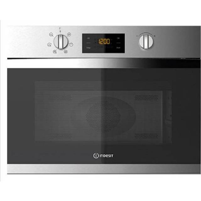 Indesit MWI3443IXUK Aria 900 Watts Microwave With Grill