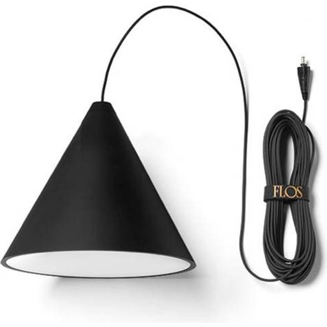 Flos String Light Cone pendant Black, 12m cable
