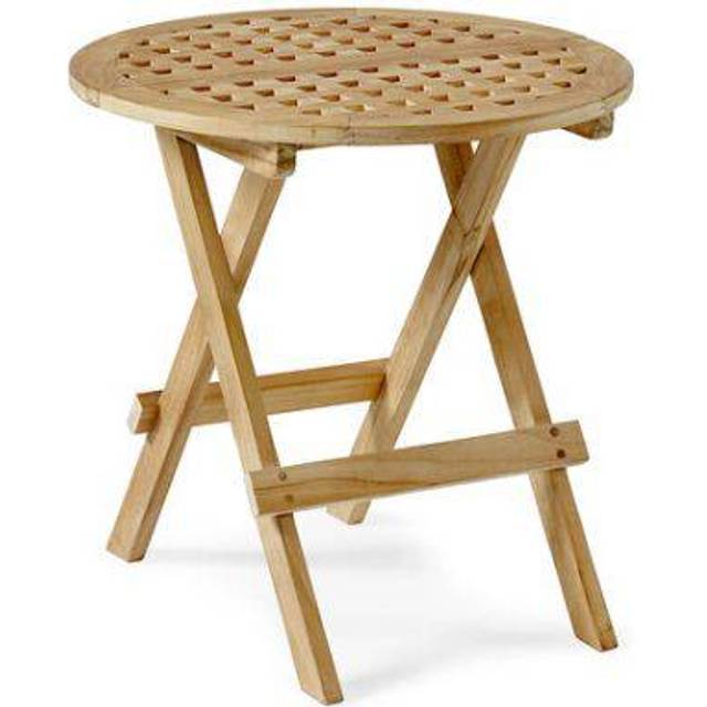 Brafab - Kreta Sidobord 50 cm Rund Teak