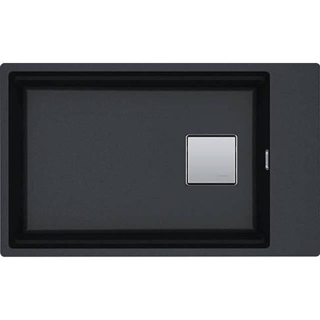 Franke - Kubus 2 kng 110-62 Fragranit+ Undermount kitchen sink, Onyx