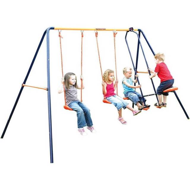 Hedstrom Neptune Swings and Glider Set, Orange
