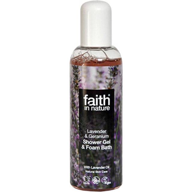 Faith In Nature Lavender & Geranium Body Wash Travel Size 100ml