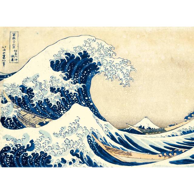 Museum Collection Jigsaw Puzzle Art Paintings 1000 Pieces - The Great Wave