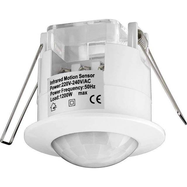 PIR rörelsesensor - ej infälld