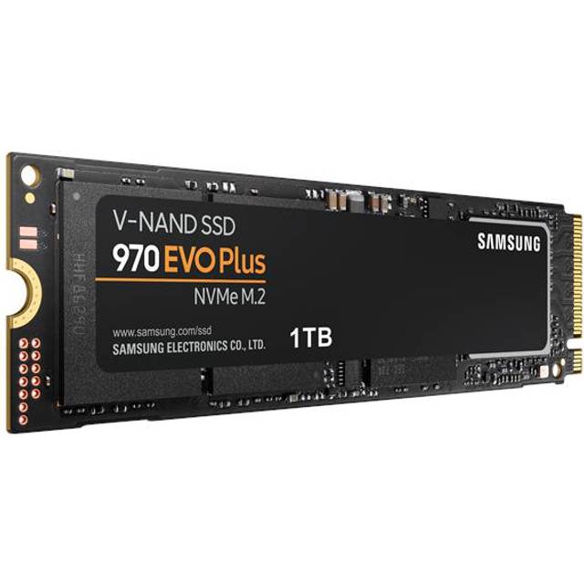 Samsung 970 EVO Plus 1 TB PCIe NVMe M.2 (2280) Internal Solid State Drive (SSD) (MMZ-V7S1T0BW ), Black