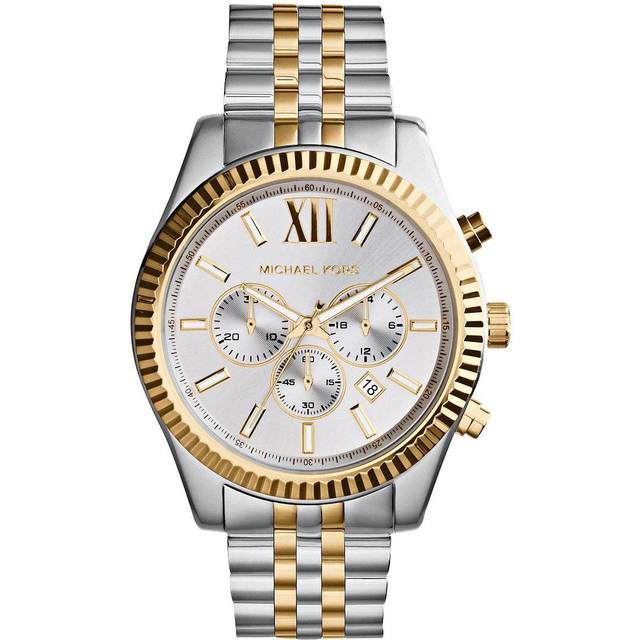 Michael Kors MK8344 Lexington Two Tone Men's Watch 45