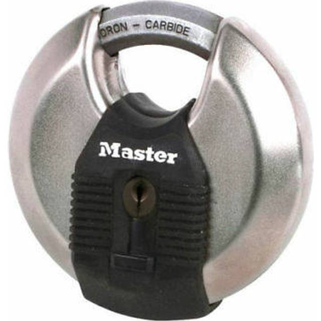Master Lock 80Mm Excell Stainless Steel Discus Lock, Silver