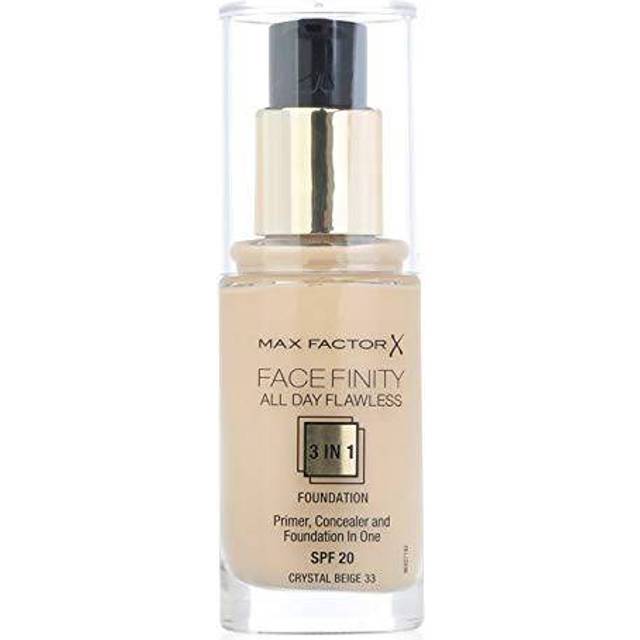 Max Factor Facefinity All Day Flawless 3 in 1 Foundation SPF20 #33 Crystal Beige