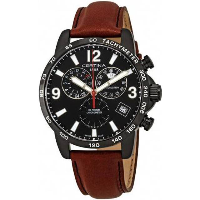 Certina Chronograph DS Podium Chronograph GMT C0346543605700 - schwarz
