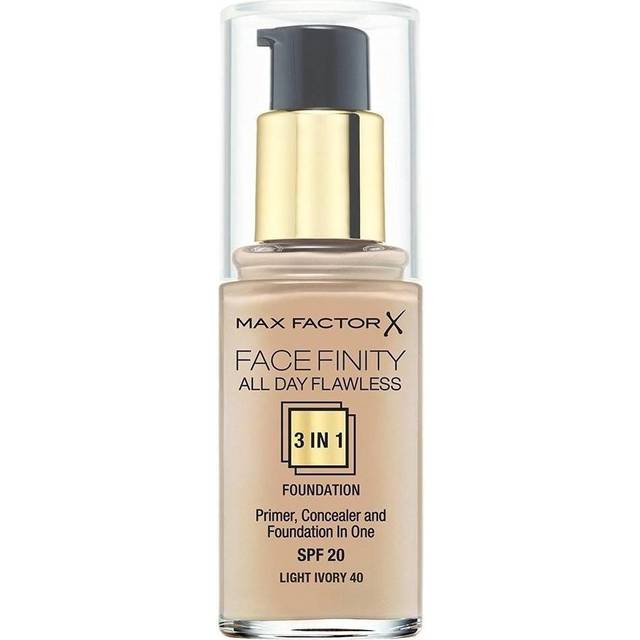 Max Factor Facefinity All Day Flawless 3 in 1 Foundation SPF 20 C40 Light Ivory 30 ml