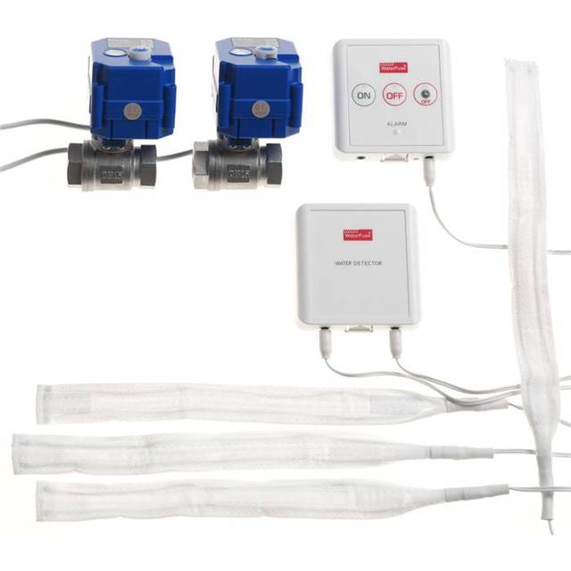 Vattenfelsbrytare WaterFuse® - Lägenhet DN15 Tollco (+Vattendetektor)