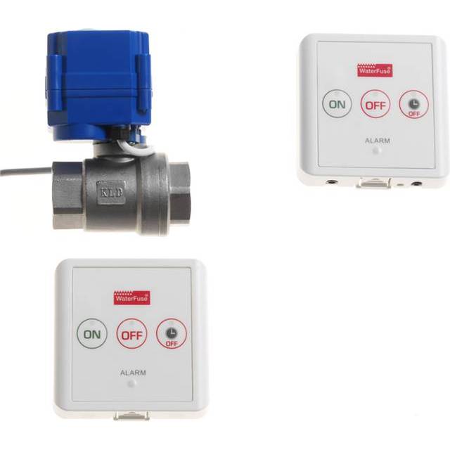 Vattenfelsbrytare WaterFuse® - Stuga DN20 Tollco (+Fjärrenhet)