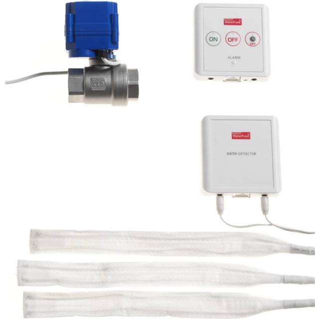 Vattenfelsbrytare WaterFuse® - Stuga DN20 Tollco (+Vattendetektor)