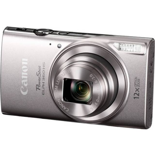 Canon PowerShot ELPH 360 HS Digital Camera in Black